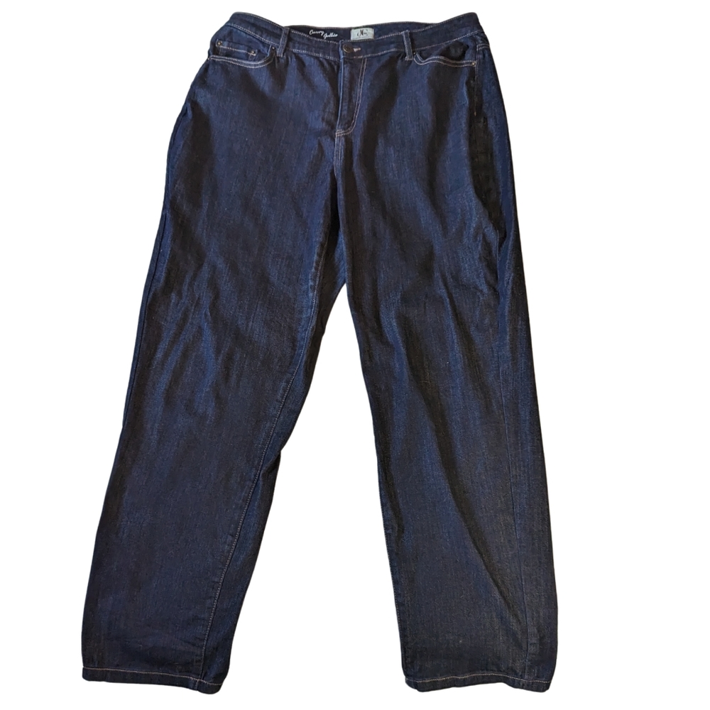Penningtons DC dark wash sz16 Stretch jeans EUC